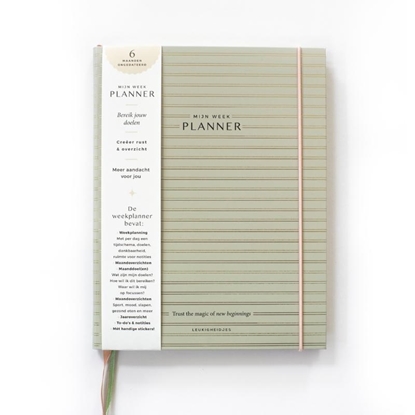 Afbeeldingen van Mijn week planner - Leukigheidjes - Groen