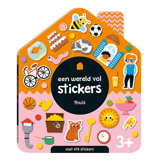 Afbeelding van Een wereld vol stickers - Thuis