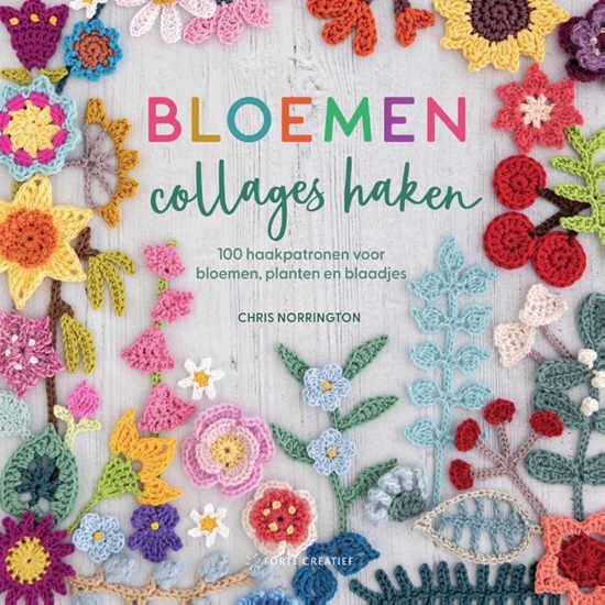 Afbeelding van Bloemencollages haken