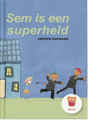 Afbeeldingen van AVI Bereslim Sem is een superheld