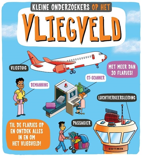 Afbeelding van Kleine onderzoekers Op het vliegveld