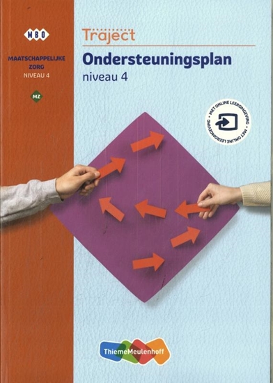 Afbeelding van Traject MZ Ondersteuningsplan niveau 4 boek en online 1 jaar (KD2022)
