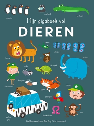 Afbeeldingen van Mijn gigaboek vol dieren