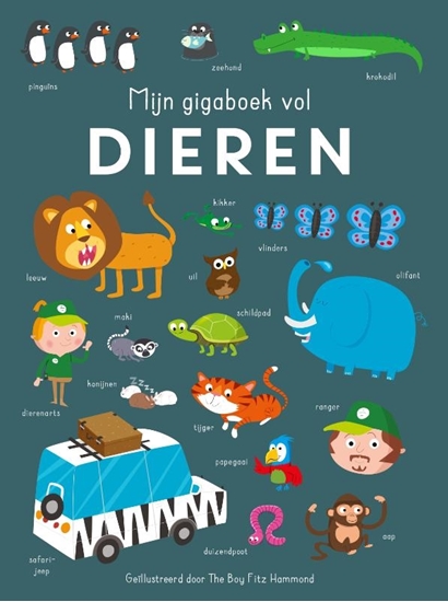Afbeelding van Mijn gigaboek vol dieren