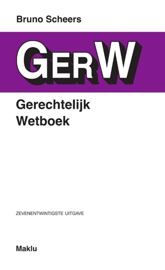 Afbeelding van Gerechtelijk Wetboek