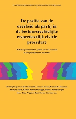 Afbeeldingen van Platform voor publiek- en privaatrecht in dialoog De positie van de overheid als partij in de bestuursrechtelijke respectievelijk civiele procedure.