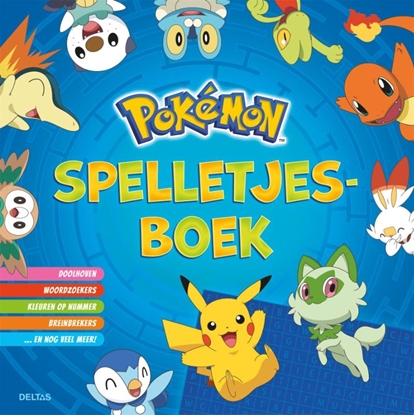 Afbeeldingen van Pokémon spelletjesboek