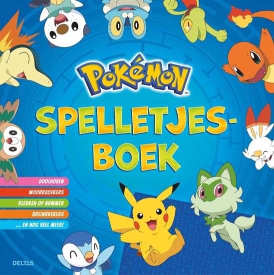 Afbeelding van Pokémon spelletjesboek