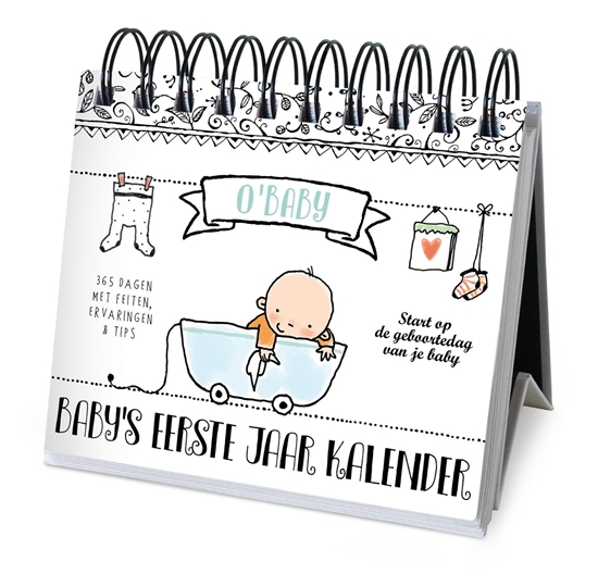 Afbeelding van O' Baby - Baby's eerste jaar kalender