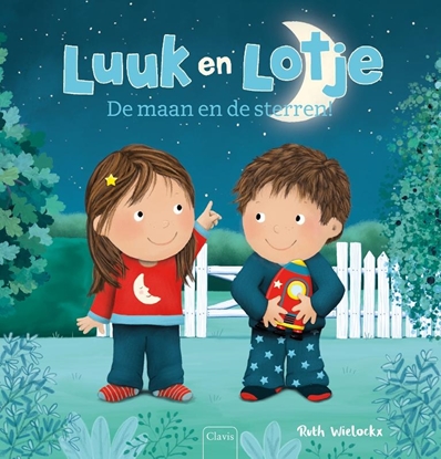 Afbeeldingen van Luuk en Lotje De maan en de sterren!