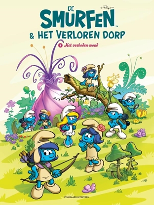 Afbeeldingen van Smurfen en het verloren dorp, De Het verboden woud