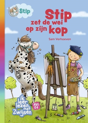 Afbeeldingen van Ik leer lezen met Zwijsen Stip zet de wei op zijn kop