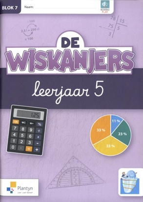 Afbeeldingen van De Wiskanjers - IJsbergversie De Wiskanjers leerjaar 5 blok 7 Werkboek