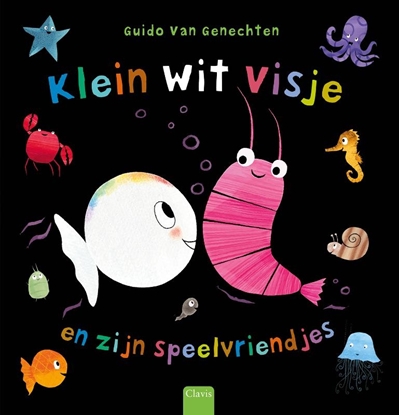 Afbeeldingen van Klein wit visje Klein wit visje en zijn speelvriendjes