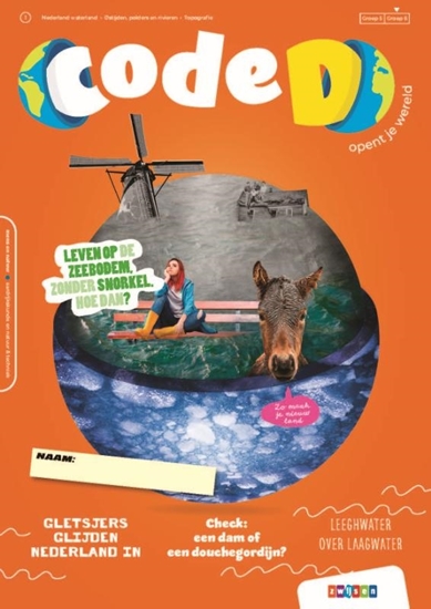 Afbeelding van Code D groep 6 mens en natuur thema 1 werkboek