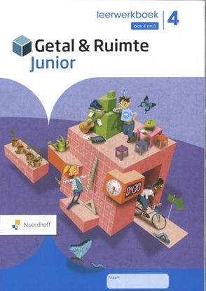 Afbeeldingen van Getal & Ruimte junior groep 4 blok 4 en 5 leerwerkboek