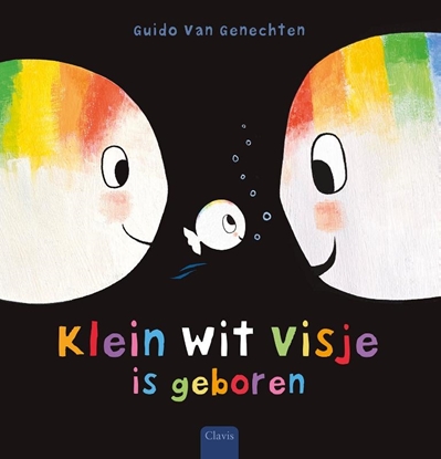 Afbeeldingen van Klein wit visje Klein wit visje is geboren