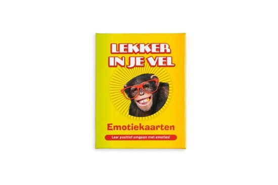 Afbeelding van Briljant Uitgeverij Lekker in je vel emotiekaarten