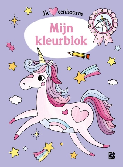 Afbeelding van Eenhoorns Eenhoorns: Mijn kleurblok