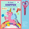Afbeelding van Ik leer knippen Knutselboek met schaartje: Eenhoorns