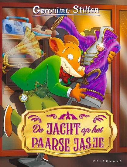 Afbeelding van Geronimo Stilton De jacht op het paarse jasje