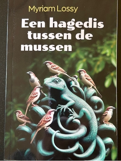 Afbeelding van Een hagedis tussen de mussen