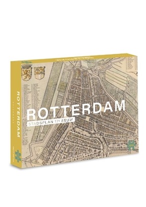 Afbeeldingen van Stad Rotterdam - Puzzel 1000 stukjes