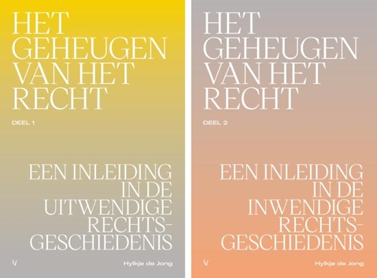 Afbeelding van Het geheugen van het recht deel 1 en 2 (set)