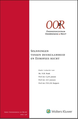 Afbeeldingen van Spanningen tussen duurzaamheid en Europees recht