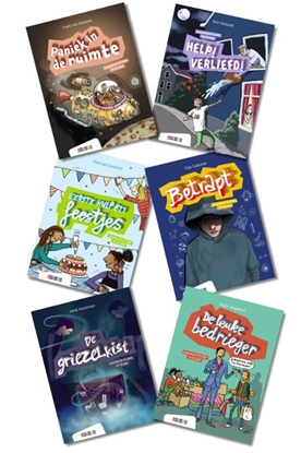Afbeeldingen van Makkelijk & Leuk Pakket Makkelijk & Leuk AVI M5 (6 titels)