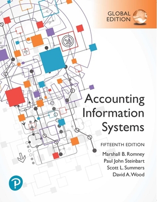 Afbeeldingen van Accounting Information Systems, Global Edition