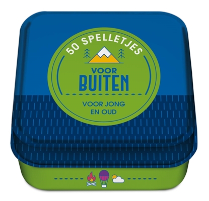 Afbeeldingen van 50 spelletjes voor buiten