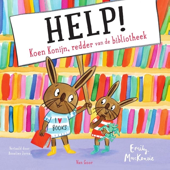 Afbeelding van Koen Konijn Help! Koen Konijn, redder van de bibliotheek