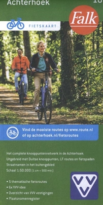 Afbeeldingen van Falkplan fietskaart Falk fietskaart 10 Achterhoek