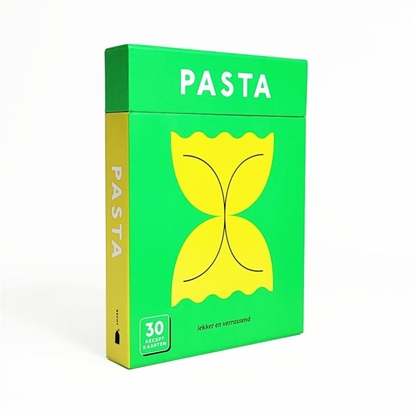 Afbeeldingen van 30 receptkaarten Pasta