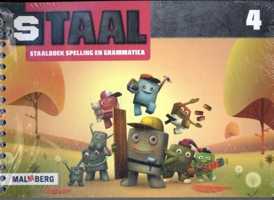 Afbeelding van Staal groep 4 staalboek spelling en grammatica