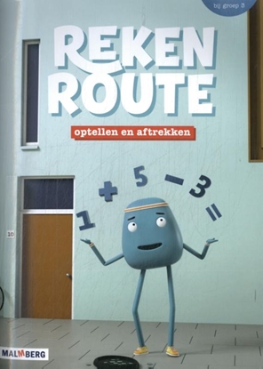 Afbeeldingen van Rekenroute groep 3 optellen en aftrekken antwoordenboek