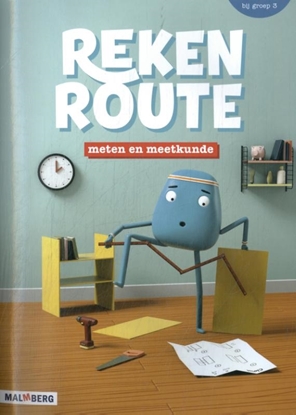 Afbeeldingen van Rekenroute groep 3 Meten en meetkunde Antwoordenboek
