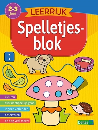 Afbeeldingen van Leerrijk spelletjesblok 2-3 jaar