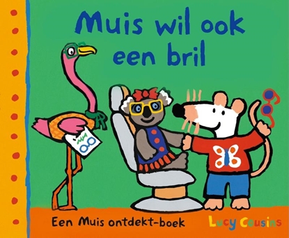Afbeeldingen van Muis Muis wil ook een bril