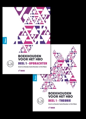 Afbeeldingen van Boekhouden voor het hbo deel 1 (pakket) (4e editie)