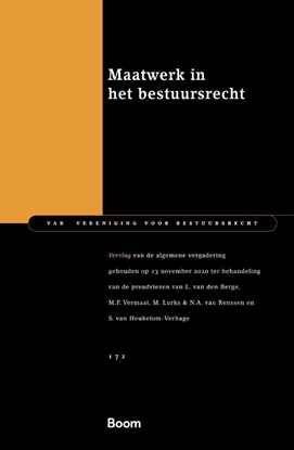 Afbeeldingen van Van vereniging voor bestuursrecht Maatwerk in het bestuursrecht