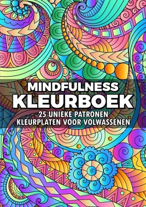 Afbeeldingen van Mindfulness Kleurboek - Kleurplaten voor Volwassenen: 25 Unieke Patronen