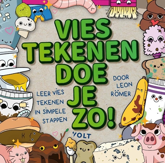 Afbeelding van Schattig tekenen Vies tekenen doe je zo!
