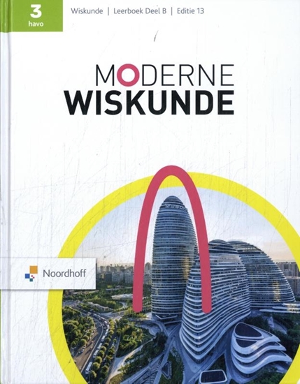 Afbeelding van Moderne Wiskunde 3 havo Leerboek B