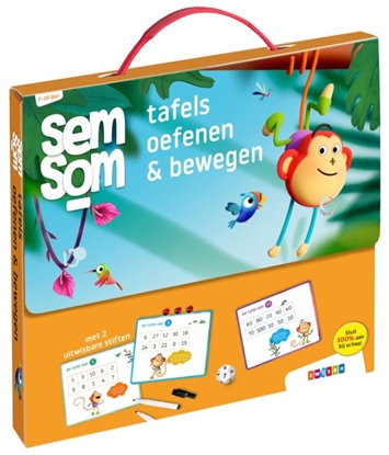 Afbeeldingen van Semsom edutainment Semsom 7-10 jaar tafels oefenen & bewegen
