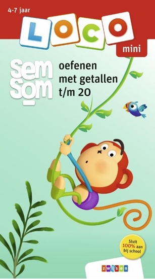Afbeelding van Loco Mini Loco mini semsom oefenen met getallen t/m 20