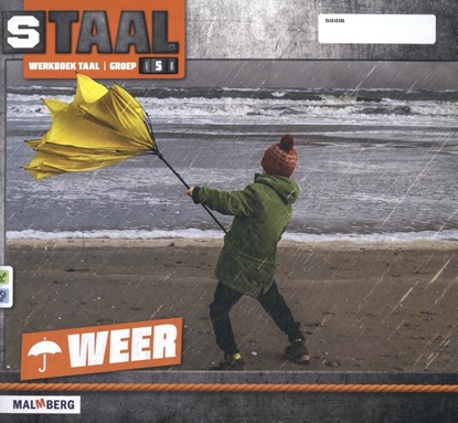 Afbeeldingen van Staal 2 Taal groep 5 thema 5 Wat een weer Werkboek