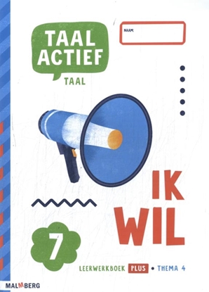 Afbeeldingen van Taal actief groep 7 thema 4 taal plus Leerwerkboek