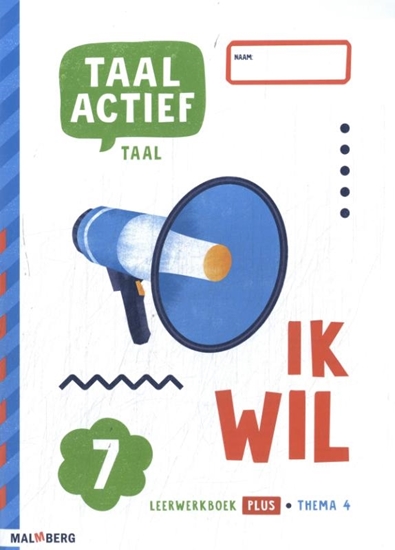 Afbeelding van Taal actief groep 7 thema 4 taal plus Leerwerkboek